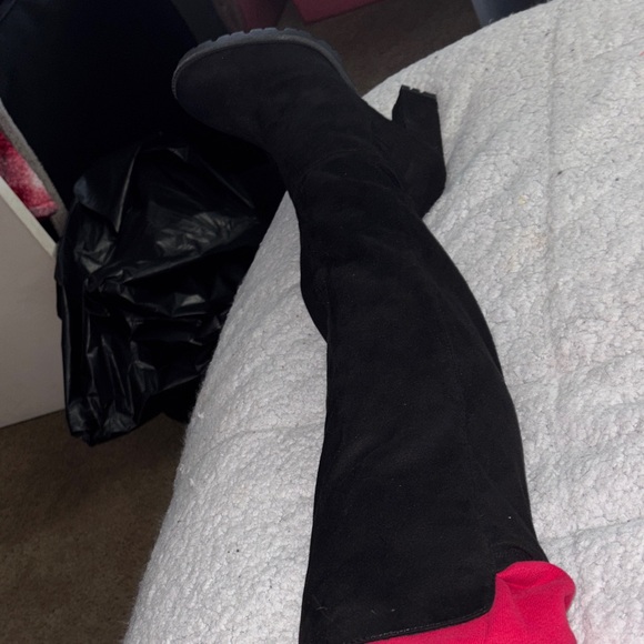 jlo 🆕 Jennifer Lopez-stretchy harlie-over-the-knee-boots black size 10